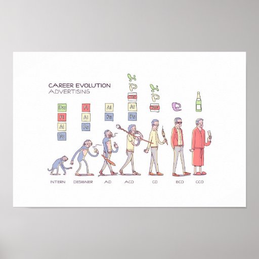 Career Evolution Poster