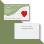 Caregiver Business Cards business cards