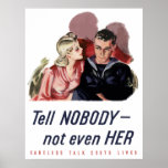 Careless Talk Costs Lives -- WW2 posters