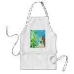 caressing the emerald dragon aprons
