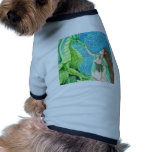 caressing the emerald dragon pet clothing
