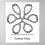 Carfree Reference Design (b/w) posters