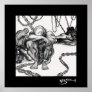 Cargo - Black Art Canvas Print