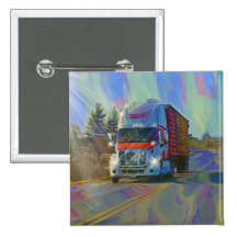 CARGO TRUCK BIG RIG TRUCKERS Gifts Pins