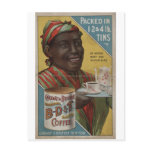 Carhart & Brother celebrated roasted coffee postcards