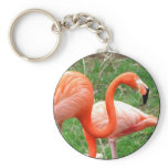 Caribbean Flamingo Keychain