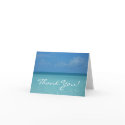 Caribbean Horizon Thank You Card