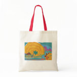 Caribbean Island Sun Canvas Bags