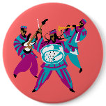 Caribbean Sounds Blue buttons