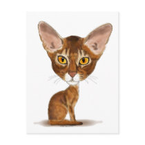 Caricature Abyssinian Post Cards