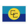 CARICOM Flag Postcard