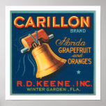 Carillon Brand Florida Grapefruit Posters