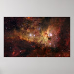 Carina Nebulae in space NASA Print