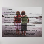 Caring by Virginia Plotner posters