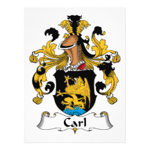Carl Family Crest Announcements