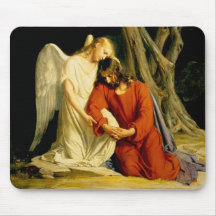 Carl Heinrich Bloch - Gethsemane Mousepad