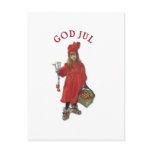 Carl Larsson: Brita God Jul postcards