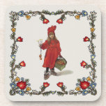 Carl Larsson Brita Little Swedish Girl with Border Coaster