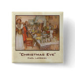 Carl Larsson "Christmas Eve" buttons