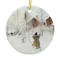 Carl Larsson Christmas in Sweden Christmas Ornaments