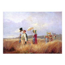 Carl Spitzweg - The Sunday Walk Announcements