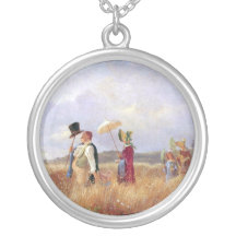 Carl Spitzweg - The Sunday Walk Custom Jewelry