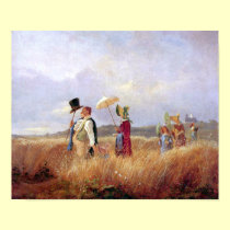 Carl Spitzweg - The Sunday Walk posters