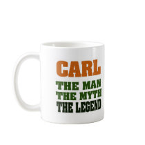 Carl - the Man, the Myth, the Legend Mugs