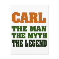 Carl - the Man, the Myth, the Legend