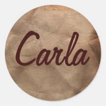 CARLA Name Stickers Collection