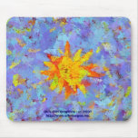 Carle's Sun mousepads