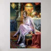 Carlier: Elegant Lady Print