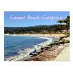 Carmel Beach California Postcard