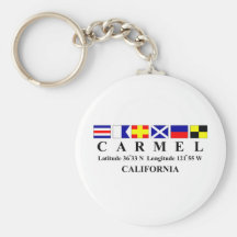 Carmel, California Keychains