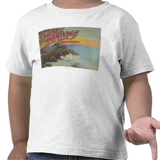 Carmel, Monterey, & Pacific Grove, CA - Welcomes T Shirts