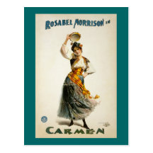 Carmen, The Opera 1896 Postcards