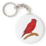 Carmine Cardinal keychains
