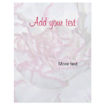 Carnation Background Flyer