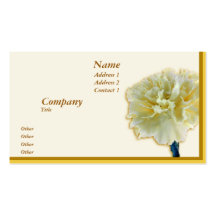 Carnation Business Cards