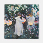 Carnation, Lily, Lily, Rose - John Singer Sargent Refrigerator Magnets
