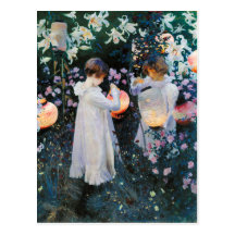 Carnation, Lily, Lily, Rose - John Singer Sargent Postcards