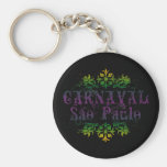 Carnaval Sao Paulo Keychains