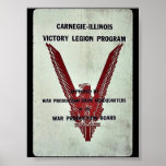 Carnegie-Illinois Victory Legion Program Print