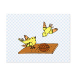 Carnie & Carny Canary postcards