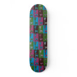 Carnival at the Zoo - 12 Tall Charlies Custom Skate Board