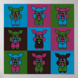 Carnival at the Zoo - 9 Zoo-Veterinarians Print