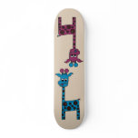 Carnival at the Zoo - Tall Charlie Skate Deck