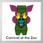Carnival at the Zoo - The Zoo-Keeper Posters