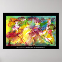CARNIVAL BALLET / Venetian Masquerade,Dance,Music Print