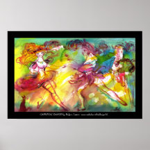 CARNIVAL BALLET / Venetian Masquerade,Dance,Music Print